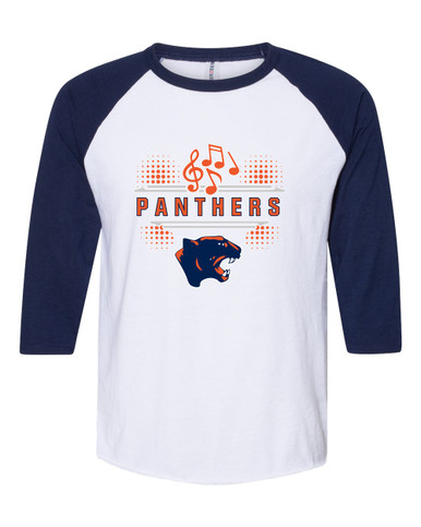 Oswego Panthers Band # 3 Men's Baseball T-Shirt