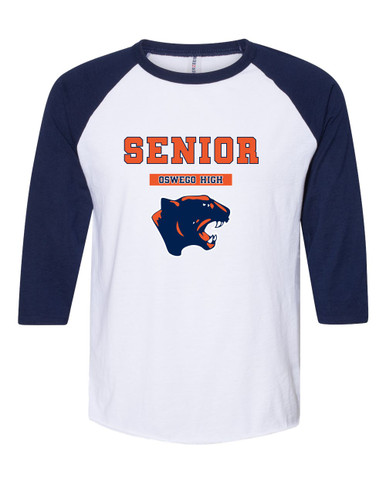 Oswego Panthers Senior #2 Women's Baseball T-Shirt