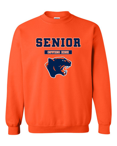 Oswego Panthers Senior #2 Men's Sweatshirt