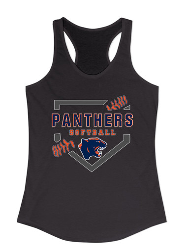 Oswego Panthers Softball #2 Women's Tank Top