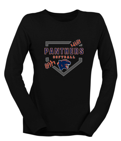 Oswego Panthers Softball #2 Women's Premium LS T-Shirt