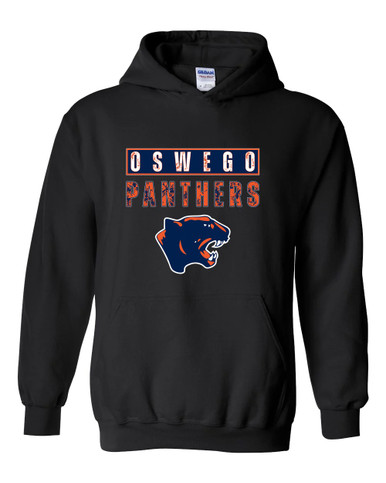 Oswego Panthers Mascot #9 Men's Hoodie
