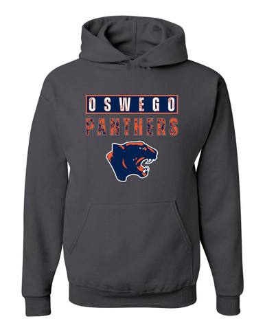 Oswego Panthers Mascot #9 Men's Premium Hoodie