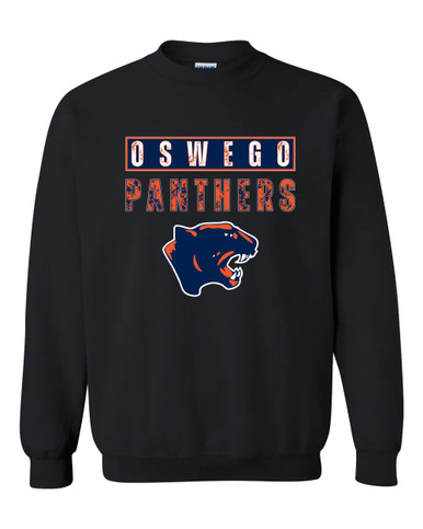 Oswego Panthers Mascot #9 Men's Sweatshirt