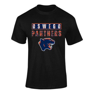 Oswego Panthers Mascot #9 Men's SS T-Shirt