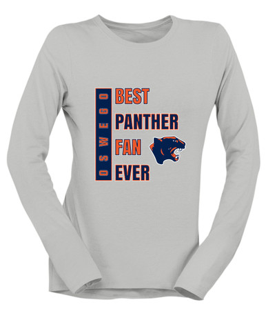 Oswego Panthers Best Panther Fan Women's Premium LS T-Shirt