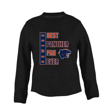 Oswego Panthers Best Panther Fan Women's Sweatshirt