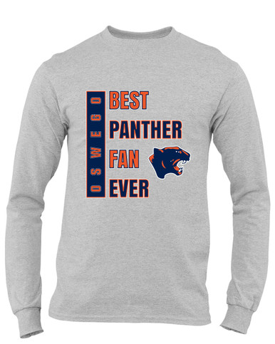Oswego Panthers Best Panther Fan Men's LS T-Shirt