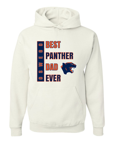 Oswego Panthers Best Panther Dad Men's Premium Hoodie