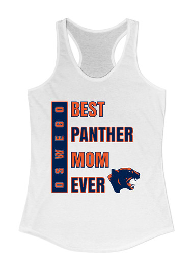 Oswego Panthers Best Panther Mom Women's Tank Top