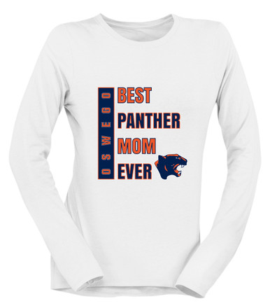 Oswego Panthers Best Panther Mom Women's Premium LS T-Shirt