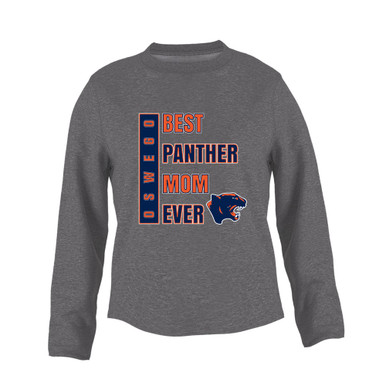 Oswego Panthers Best Panther Mom Women's Sweatshirt