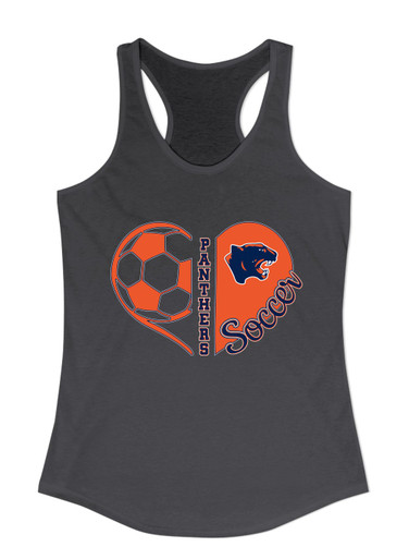 Oswego Panthers Heart Soccer Women's Tank Top