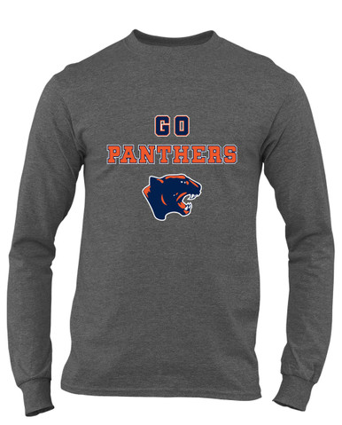 Oswego Panthers Go Team Men's LS T-Shirt