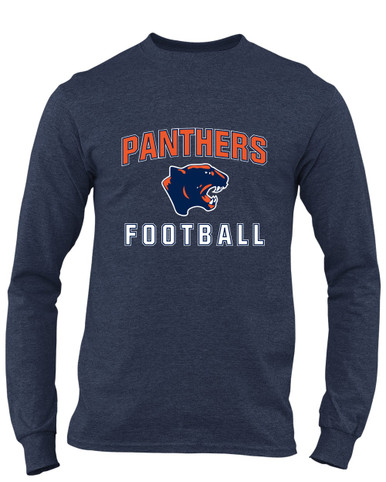 Oswego Panthers Football #1 Men's Premium LS T-Shirt