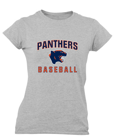 Oswego Panthers Baseball #1 Women's SS T-Shirt