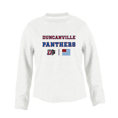 Duncanville Panthers Spirit Flag Women's Sweatshirt