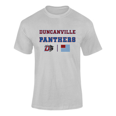 Duncanville Panthers Spirit Flag Men's SS T-Shirt