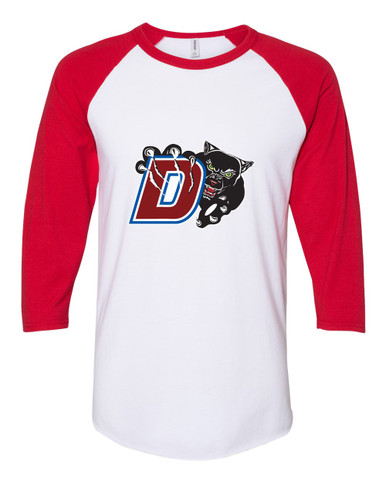 Duncanville Panthers Mascot #1 Women's Baseball T-Shirt