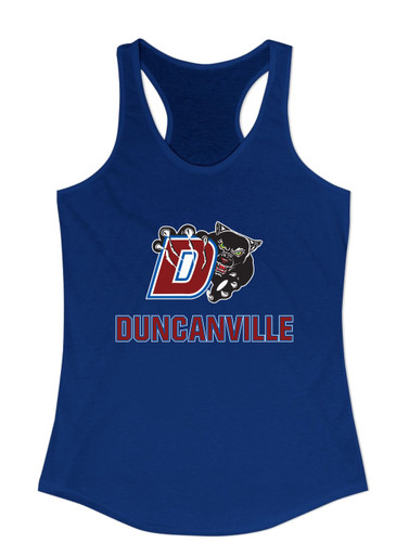 Duncanville Panthers Mascot #2 Women's Tank Top