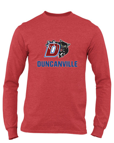 Duncanville Panthers Mascot #2 Men's Premium LS T-Shirt