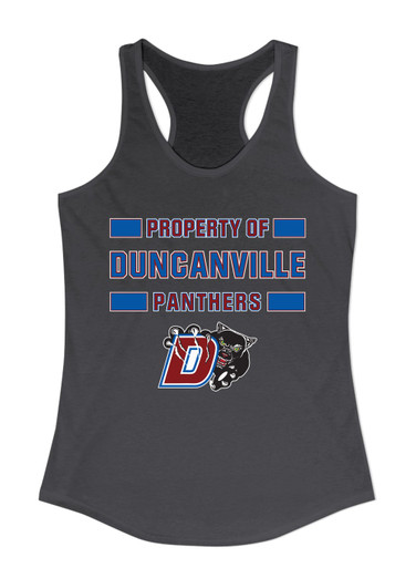 Duncanville Panthers Property Of Women's Tank Top