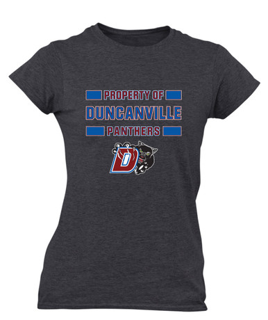 Duncanville Panthers Property Of Women's Premium SS T-Shirt