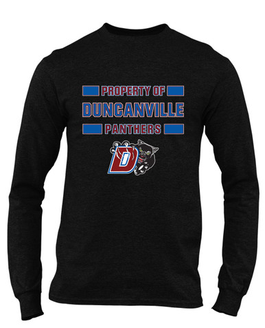 Duncanville Panthers Property Of Men's LS T-Shirt