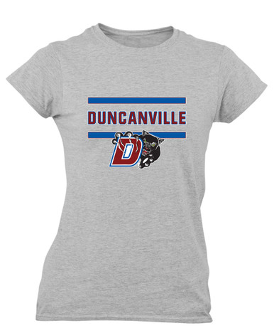 Duncanville Panthers Mascot #4 Women's SS T-Shirt