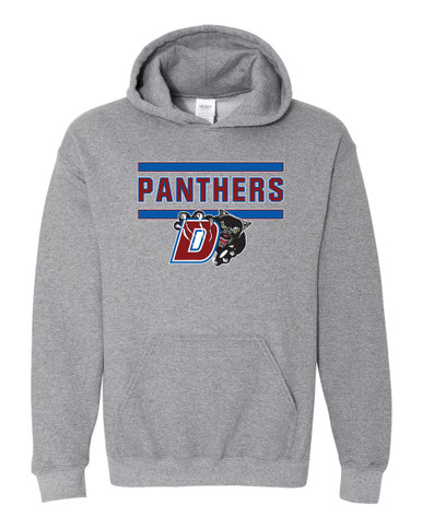 Duncanville Panthers Mascot #5 Men's Hoodie