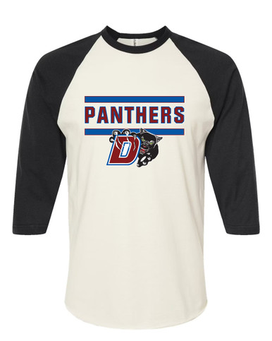 Duncanville Panthers Mascot #5 Women's Baseball T-Shirt