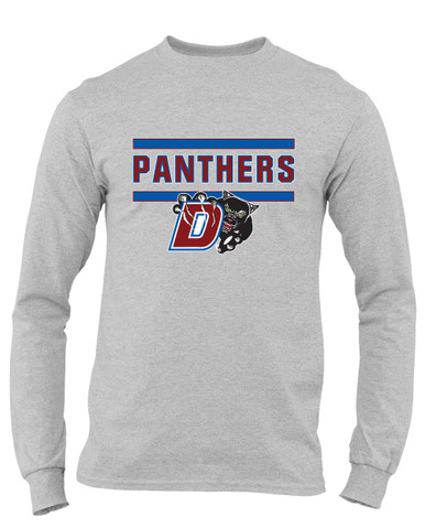 Duncanville Panthers Mascot #5 Men's Premium LS T-Shirt