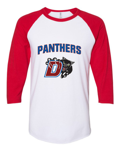 Duncanville Panthers Mascot #6 Women's Baseball T-Shirt