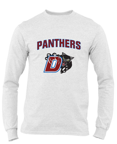 Duncanville Panthers Mascot #6 Men's LS T-Shirt