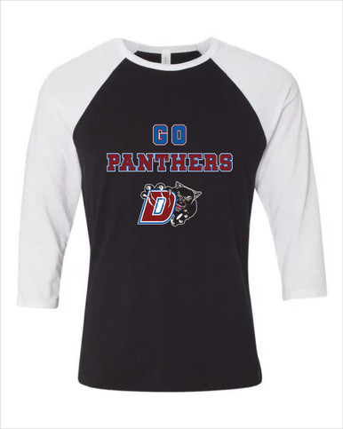 Duncanville Panthers Go Team Women's Baseball T-Shirt
