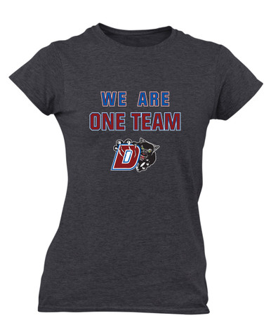 Duncanville Panthers We Are One Team Women's SS T-Shirt