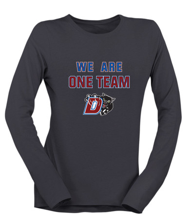 Duncanville Panthers We Are One Team Women's Premium LS T-Shirt