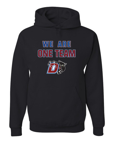 Duncanville Panthers We Are One Team Men's Premium Hoodie