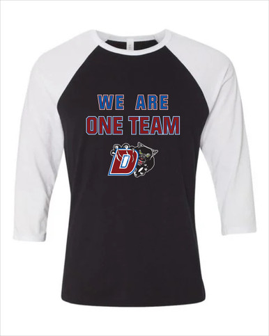 Duncanville Panthers We Are One Team Men's Baseball T-Shirt