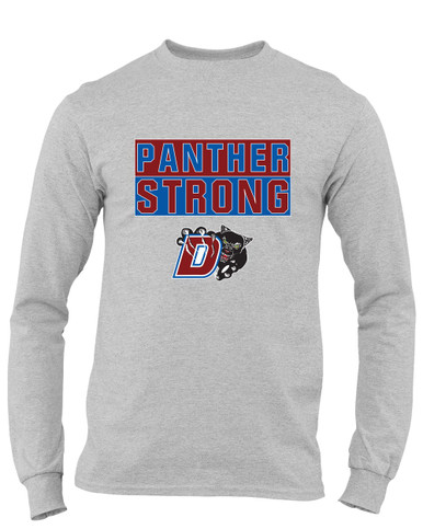 Duncanville Panthers Strong #1 Men's LS T-Shirt