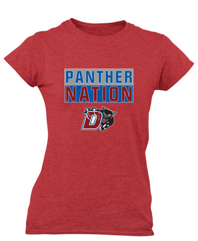 Duncanville Panthers Nation #1 Women's SS T-Shirt