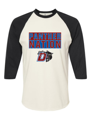 Duncanville Panthers Nation #1 Men's Baseball T-Shirt
