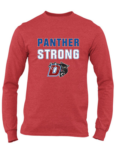 Duncanville Panthers Strong #2 Men's LS T-Shirt