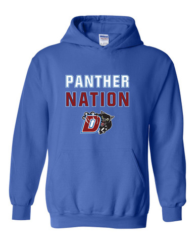 Duncanville Panthers Nation #2 Men's Hoodie