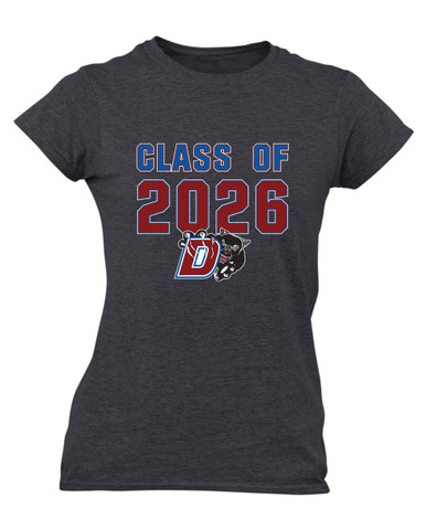Duncanville Panthers Class of 2026 Women's Premium SS T-Shirt