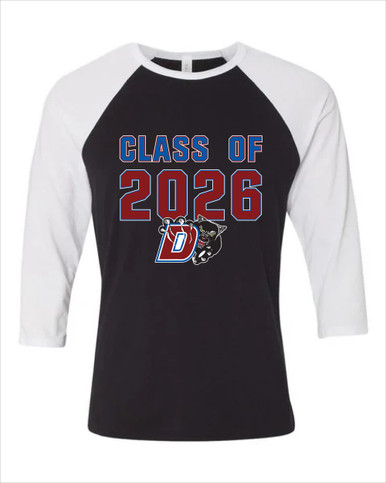 Duncanville Panthers Class of 2026 Men's Baseball T-Shirt