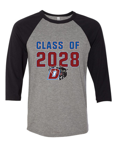 Duncanville Panthers Class of 2028 Men's Baseball T-Shirt