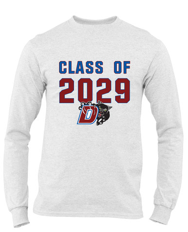 Duncanville Panthers Class of 2029 Men's Premium LS T-Shirt