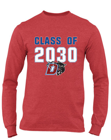 Duncanville Panthers Class of 2030 Men's LS T-Shirt
