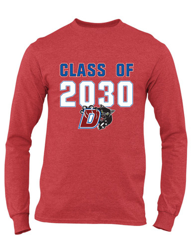 Duncanville Panthers Class of 2030 Men's Premium LS T-Shirt
